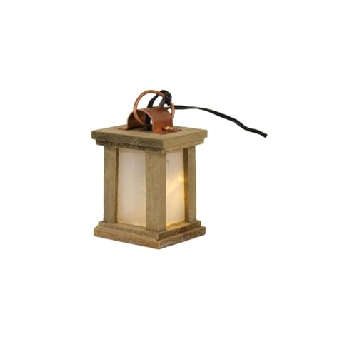 FADEDA Laterne Holz weiß, 3,5V, LED/Höhe:4...