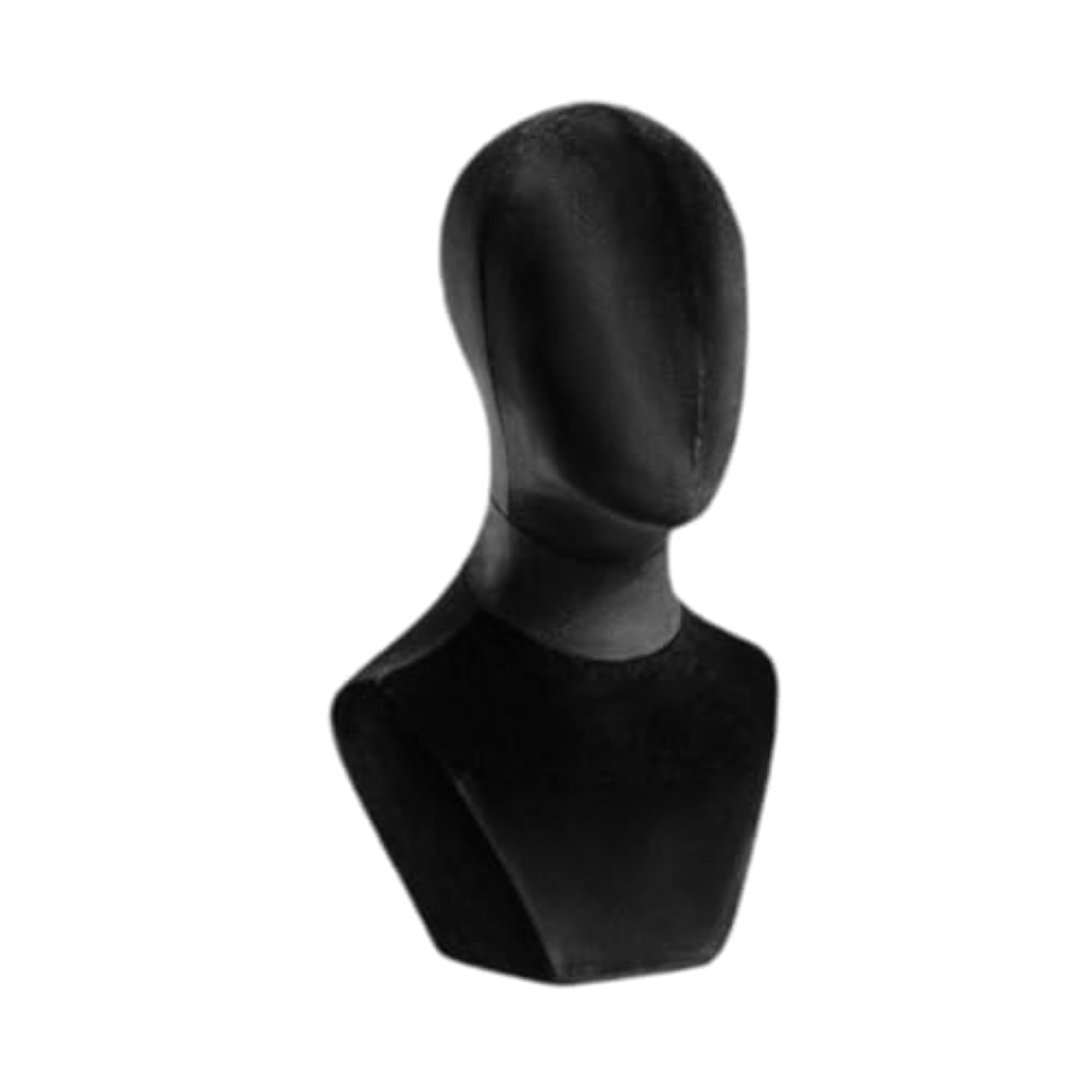 Bust Mannequin Head for Necklaces and Accessories Display