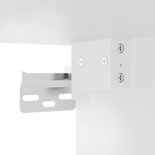 Vitrine blanche mince pour gagner de l espace de rangement mural - 6