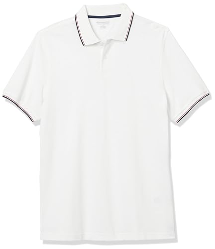 Image of Amazon Essentials Men's Slim-Fit Short-Sleeve Cotton Pique Polo Shirt