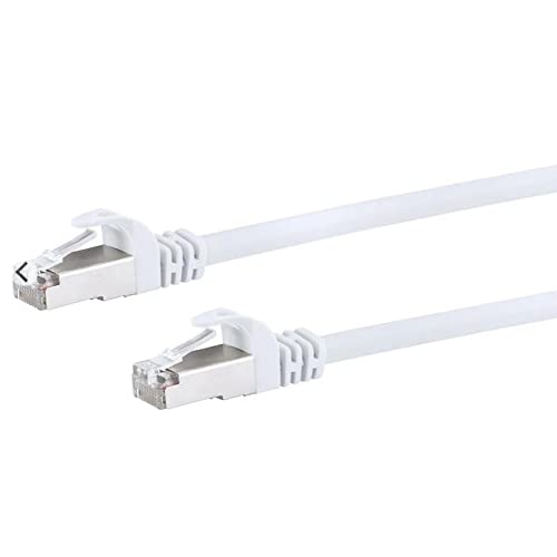 Câble de réseau Cat6 SF/UTP Schwaiger CKB6200 052 blanc de 20m pour connexion internet stable