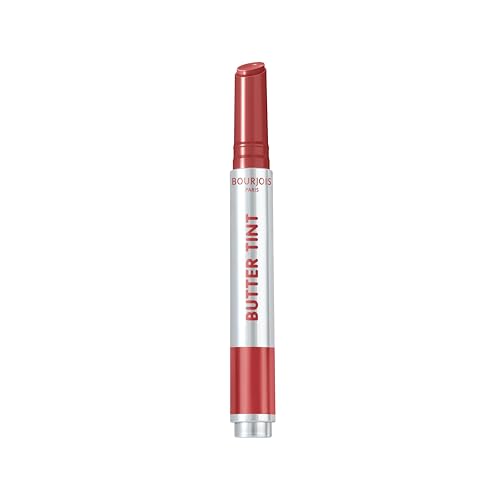 Bourjois Butter Tint Lip Glaze Nourrit et repulpe, Formule au beurre de karité, Fini fondant, Avec technologie de couleur réactive au pH, 02 HONEY GLACÉ