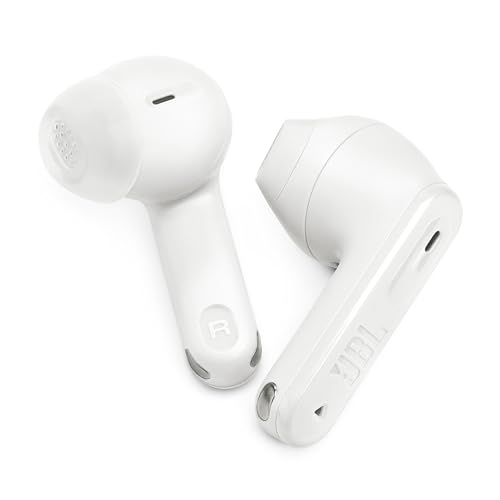 Image of JBL Tune Flex 2 - True Wireless Noise Cancelling Earbuds with JBL Spatial Sound and Smart Ambient Technology, 6 mics for Perfect Calls, up to 48Hrs of Playback, IP54 Dust & Water Resistant (White)