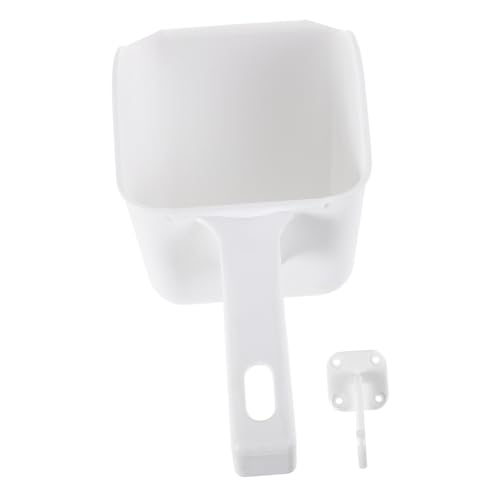 CATIEBYE 1set Paletta Per Ghiaccio Plastica Con Gancio Per Congelatore Multifunzionale Per Prelievo Ghiaccio e Mescolare Bevande Resistente e Durevole Per Casa Hotel e Feste