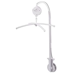 Hyacinthy Baby Musical Cot Mobile, Universal Baby Cot Mobile Bell Holder DIY Toy Decoration Hanging Arm Bracket with…