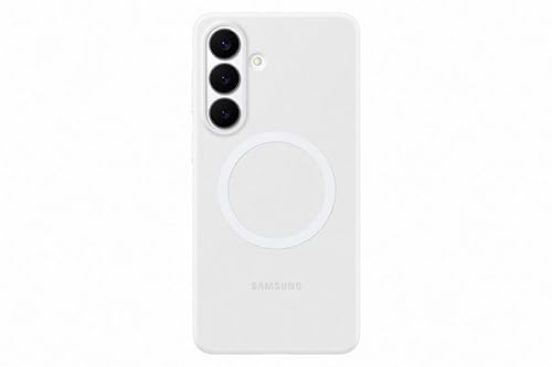 Samsung Galaxy S26+ Coque Magnétique Silicone Blanc