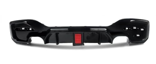 Difusor trasero negro brillante para BMW F20 F21 LCI M-Sport de 2015 a 2019