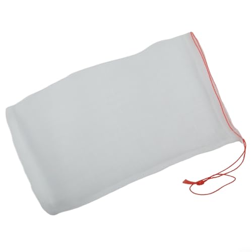 Bolsas de protección de frutas de malla de nailon con cierre de cordón, cubierta protectora de plantas 25 x 15 cm, 30 x 20 cm