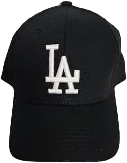 Los Angles Dad Hat for Adults Men Women Black hat Cap Clean Up Adjustable | Crafted from Cotton Fabric Dodgerrs hat Cap|Buckle Adjustable - Image 2