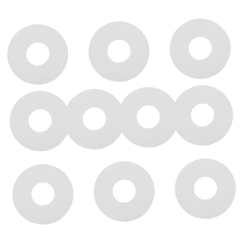 QUMIIRITY 10個入りインフレータブルボート用シリコンバルブガスケット 高耐久製シールパッド 空気漏れ防止 エアマットレスと小型ゴムボート