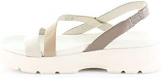 Naturalizer Womens Jubalee Faux Leather Slingback Sandals Beige 6 Medium (B,M) | Image 1