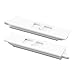 Prime-Line MP2734 Tilt Latch Pair, White Plastic Construction, Spring-Loaded, Snap-In (1 Pair)