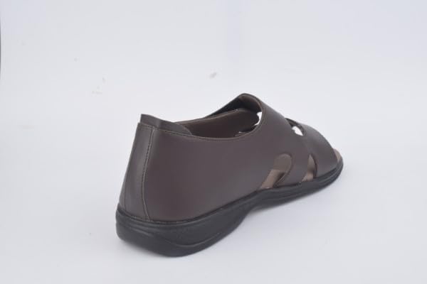 Image of MCR chappals for Mens with arch support extra soft diabetic & orthopaedic slipper sandal