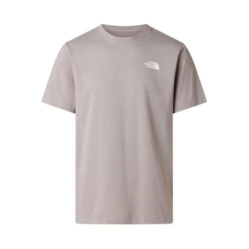 THE NORTH FACE Herren Evolution Box NSE Regular Short Sleeve T-Shirt Stone Slab L