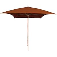 Parasol Azzurro 200x300 (sand) woodlook