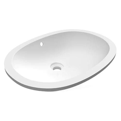Lavabo Sottopiano Ovale Variant 55X41 Cm Bianco