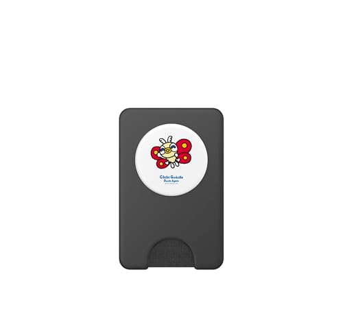PopWallet para MagSafe Godzilla Chibi tarjetero extraible con soporte para telefono celular 2