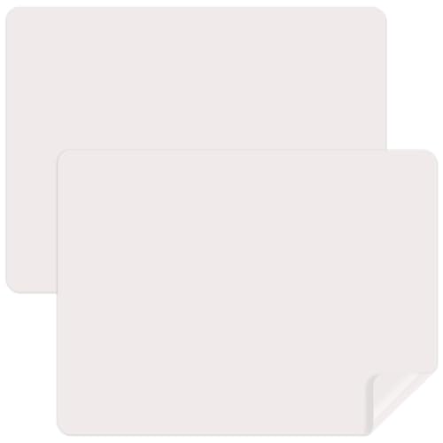 Luxeu Tapete de Silicona, 2 Piezas 40 * 30cm Alfombrilla de Silicona para Resina Epoxi, Resistente al Calor, para Manualidades, Moldeo de Resina, Protector Encimera Cocina (Gris Claro)