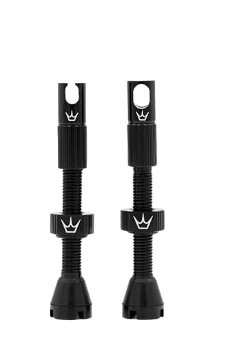 Válvulas tubeless de aluminio 7075 Peaty's X Chris King de máxima resistencia
