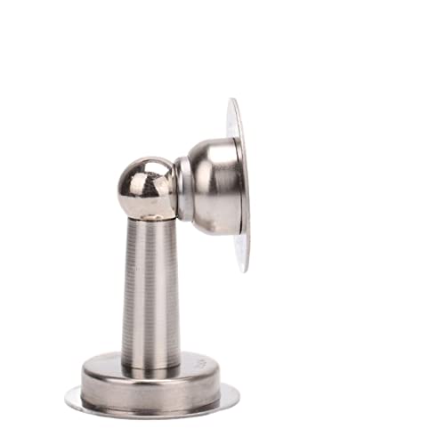 Tope de puerta de acero inoxidable autoadhesivo sin taladro modelo J protector anticolisión 2