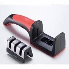 Qwid Knife Sharpener Manual 3 Stage Knife Sharpener Tool Advanced Knife Sharpener for Kitchen Knife Sharpener Rod Knife Sharpner Knives Sharpening Tool for Steel Knives