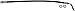 Dorman H621723 Rear Driver Side Brake Hydraulic Hose Compatible with Select Infiniti / Nissan Models