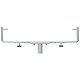 Coral 42700 Endurance Farbrollerrahmen mit robustem, verstellbarem Doppelarm-Design, 30,5 bis 45,7 cm, Grau