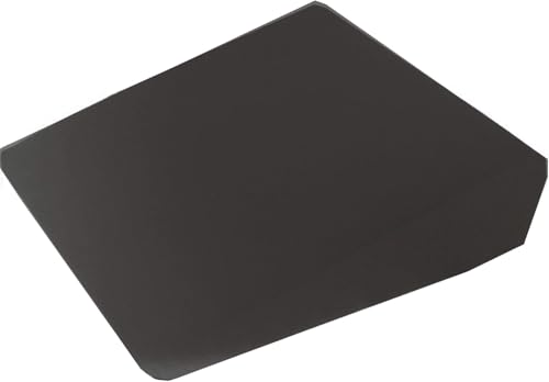 David & Amaya Orthopedic 11 Wedge Seat Cushion High Density Foam for Back Pain Lumbar & Sciatica Relief Posture Correcting Pillow for Car & Office Chairs 37×37×9 cm (Black)