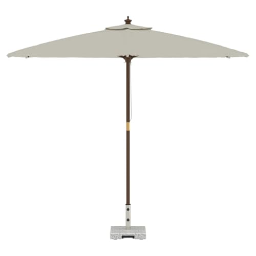 vidaXL Pied de Parasol Gris 41 x 41 x 37 cm Granite, Socle pour Parasol, Support Moderne pour Ombre, Accessoire Pratique pour Jardin et terrasse