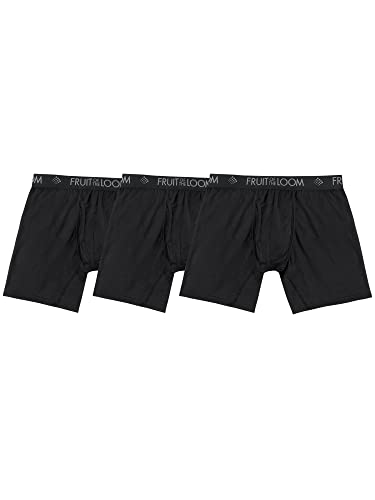 Fruit of the Loom Men's Micro Mesh Boxer Briefs