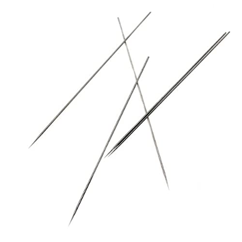 Agujas de aerógrafo 0.3 mm Operitacx de acero inoxidable para pintura de detalle