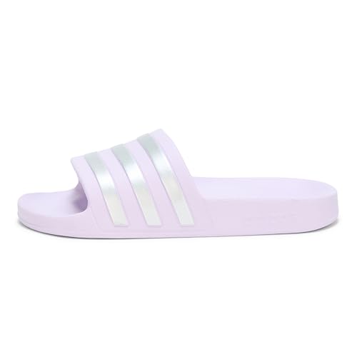 Image of adidas Womens Adilette Aqua Slides Casual Sandals Casual - Blue