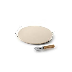 Nordic Ware, Tan Pizza Stone Set, 13 inch diameter