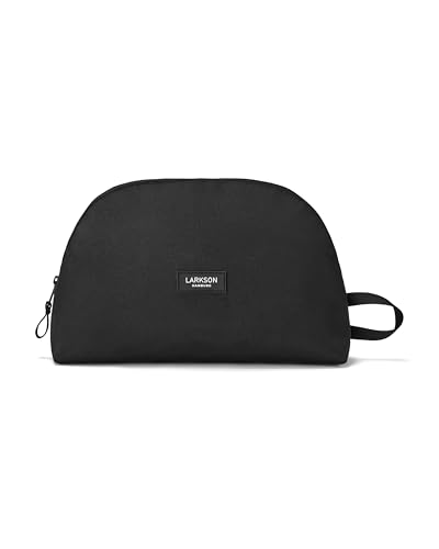 Larkson Trousse de Toilette Hommes & Femmes Noir -...