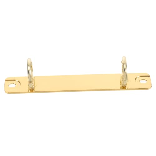 ZUNOXAZ リング活頁バインダー機構 金属製耐久性 強力ロック ファイルホルダー対応 通用型ルーズリーフノート用アクセサリー