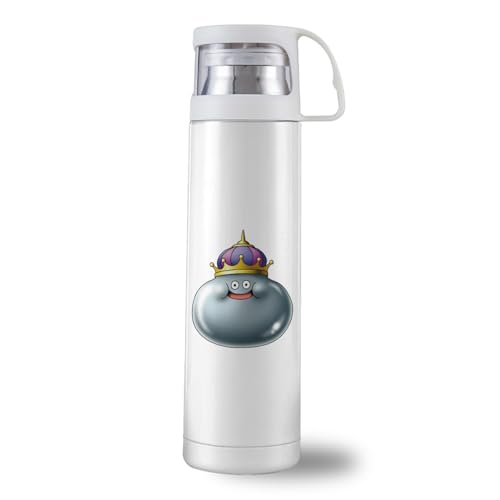 水筒 ドラクエ 魔法瓶 保温カップ ステンレスボトル スポーツボトル ウォーターカップ コップ付き 保冷 保温 漏れ防止 携帯便利 ステンレス鋼 かわいい 大人 子供用 500ml 贈り物