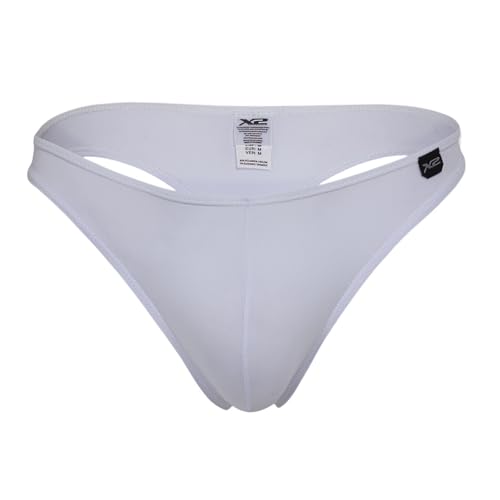 X2 Men's Thong Underwear – Ultra-Light, Push-Up Enhancing Pouch, Low-Rise, Soft & Stretchy