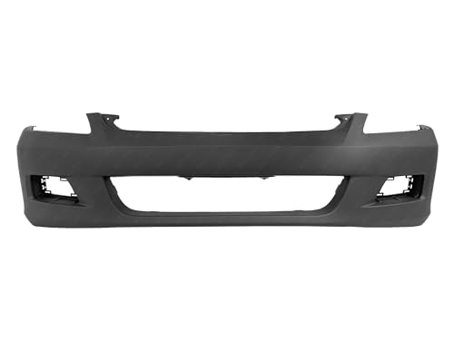 MBI AUTO - Painted to Match Front Bumper Cover for 2006 2007 Honda Accord Sedan HO1000235