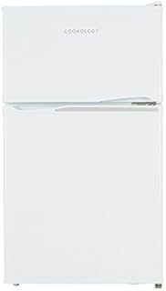 Cookology UCFF87 47cm Freestanding Undercounter 2 Door Fridge Freezer (White)