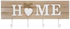 Coat Hook with Wording and Heart Provence Shabby Chic Style