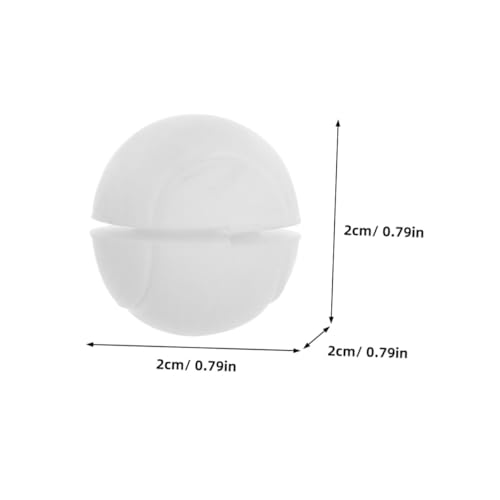 GRIRIW 2Pcs Plastic Tennis Racket Dampener Vibration Absorber for All Rackets Easy to Use Tennis Accessories