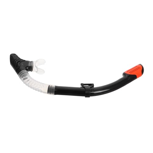 POPETPOP Adjustable Center Mount Snorkeling Gear for Adults Reliable Dry for Lap Swimming Underwater Supplies for Pool and Swim Training Activities