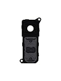 CELLTRIX - Replacement Back Camera Lens with Power/Volume Buttons Compatible with LG G4 (Black)