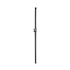 Gravity Speaker Pole SP 2332 B Adjustable Speaker Pole 35 mm to M20 for PA Speakers Height Adjustable, Black