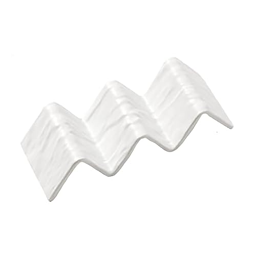 American Metalcraft THMW3 Melamine Taco Holder, White, 2 or 3 Compartments