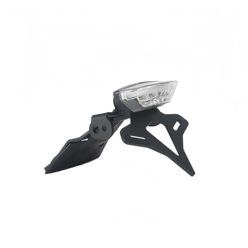Support de plaque moto pour Suzuki GSX-8S 2023-up avec feu arrière court transparent