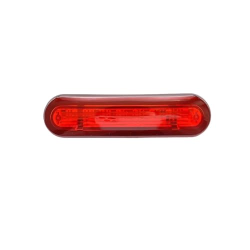 Troisième feu de freinage LED étanche et anti-choc pour Jimny JB64 JB74 lentille rouge