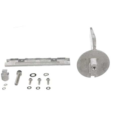 Kit d'anode en Aluminium Quicksilver 8M6008006, la protection supérieure pour Yamaha 80-100 CV
