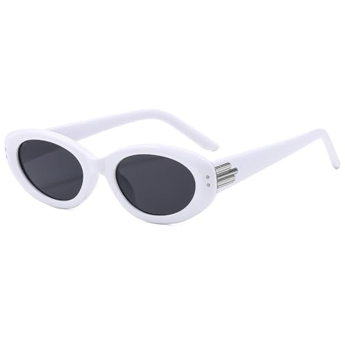 Lunettes de soleil cat's eye anti-éblouissement UV400 pour visage rond