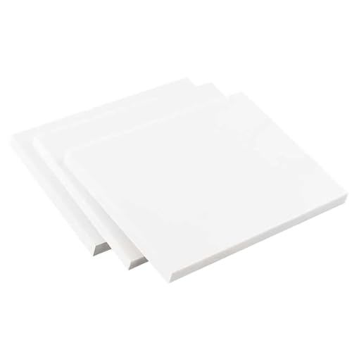 Tablas planas de plástico PA66 hojas cuadradas nylon de 100x100x2mm para industria